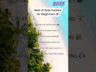 Best AI Side Hustles for Beginners 🚀