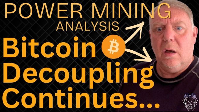 Bitcoin Divergence & Decoupling Continues | Bitcoin Mining Stock News | Bitcoin Price Today | HIVE
