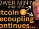Bitcoin Divergence & Decoupling Continues | Bitcoin Mining Stock News | Bitcoin Price Today | HIVE