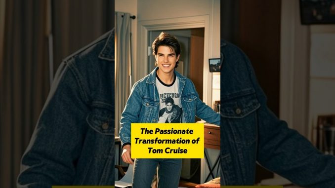 The Passionate Transformation of Tom Cruise #celebrity #movie #celebration #ai #fyp #news