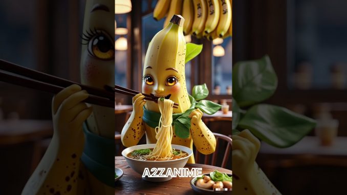 cute banana baby #ai #food #artificialintelligence