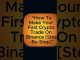 “How to Make Your First Crypto Trade on Binance [Step-by-Step]” #cryptocurrency #crypto #bitcoin