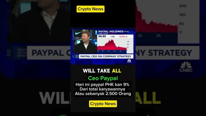 #crypto ceo paypal memPhk karyawannya #shortvideo #news