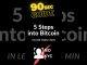 💥90sec #GUIDE - 5 #steps into #Bitcoin NO #KYC !! Done in 5 minutes!! #crypto #miningrace  #mining