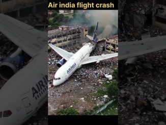 Air india aeroplane ✈️ crash #airindia  #animation #viral #ai #news #crash