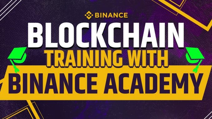 Binance Academy Crash Course for Crypto Beginners