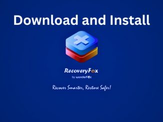 How to download and install Recovery Fox AI [Guide]
