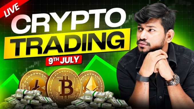 💰- LIVE Trades on BTC, GOLD, and USOIL – | 09 July - IITian Trader