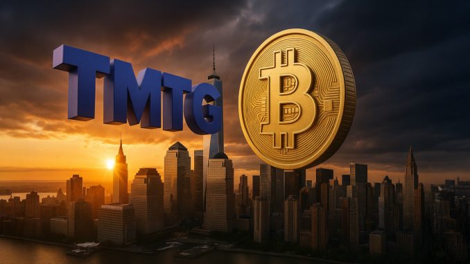 Trump Media discloses $2B Bitcoin holdings as Congress approves key crypto legislation