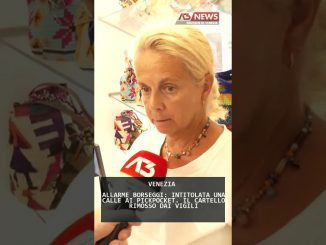 ALLARME BORSEGGI: INTITOLATA UNA CALLE AI PICKPOCKET. IL CARTELLO RIMOSSO DAI VIGILI | 25/08/2025