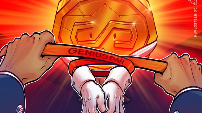 GENIUS Act Stablecoin Ban May Fuel Tokenization Market Growth GENIUS Act Stablecoin Ban May Fuel Tokenization Market Growth