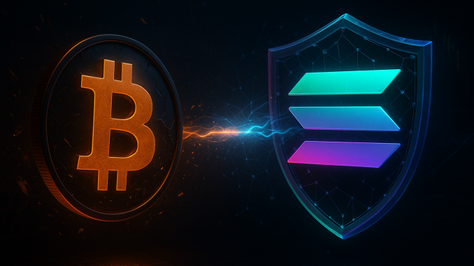 Solana vs Bitcoin news