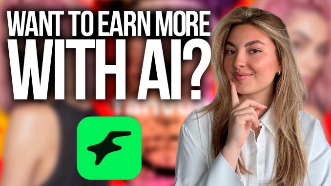 Start Your AI Influencer Side Hustle on Fanvue | Pykaso AI Guide