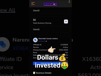 5652 with 92 rate dollars invested in minecrypto 🤑