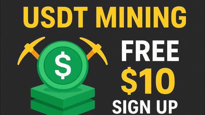 Best USDT Mining Site 2025 | New USDT Earning Platform | Crypto Mining Review