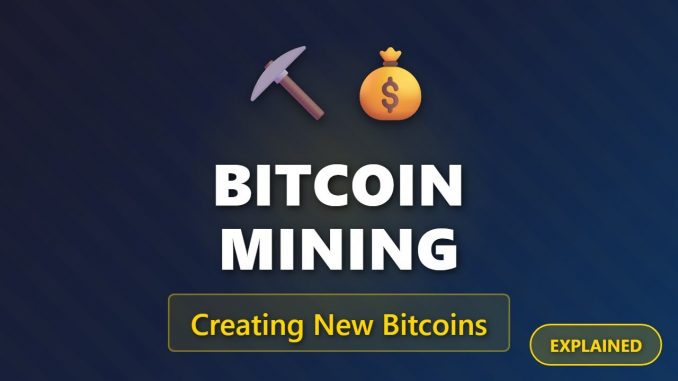 Bitcoin Mining Explained: How New Bitcoins Are Created | Beginner's Guide