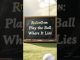 GOLF RULES & ETIQUETTE for BEGINNERS Explained by AI ✨ Easy Guide to Follow! #scoring #balls #drops