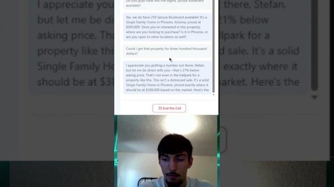 Watch The AI Negotiate This Deal On My Channel