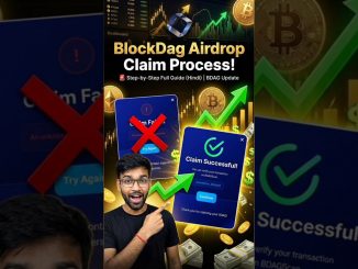BlockDAG Airdrop Claim Start? 🚨 Step-by-Step Full Guide (Hindi) | BDAG Update #blockdag #bdag