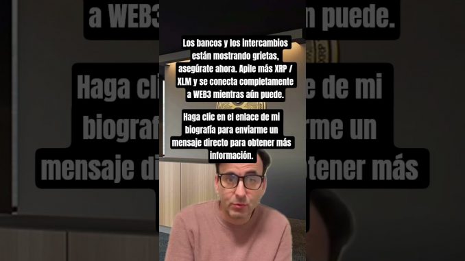 #Crypto #XRP #ISO20022 #Web3 #Blockchain #CryptoNews #DigitalAssets #XRPHolders #CryptoShorts #XLM