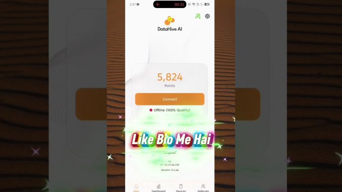 1 Click Se Mining Start! DetaHive App Full Guide #DetaHive #MiningApp #OnlineEarning #CryptoMining