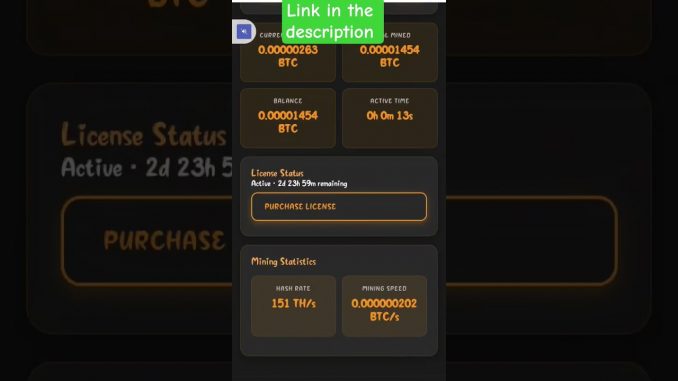 Bitcoin Mining App 2026 – Start Earning BTC Today! 🚀💰