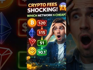 Crypto Transaction Fees Explained 🔥 Which Network is Cheapest? (ERC20 vs TRC20 vs BEP20) #crypto