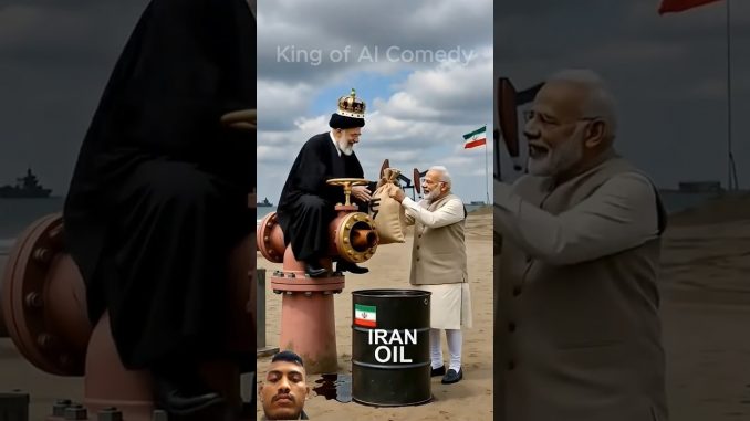 Iran distributes oil ...Seyed Ali Hosseini Khamenei #trending #aivideo #news #ai #ytshorts #viral