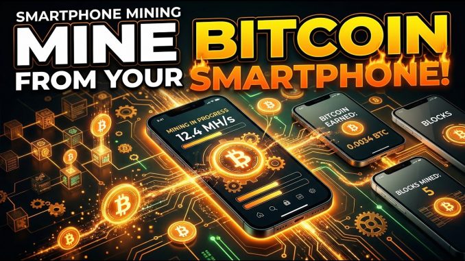 Mine Bitcoin From Your Smartphone - Is It Possible?