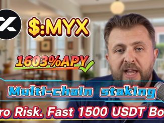 No-Risk MYX Staking: Achieve 1602.99% Annual Yield Easily! The Simplest Mining Guide