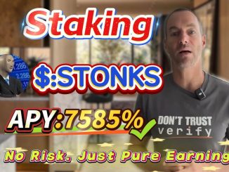 🧠 Solana staking for beginners — real STONKS mining with stable 7584.77% APY returns!