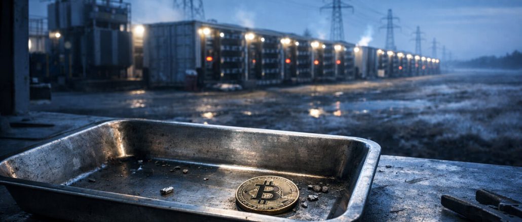 Bitcoin miner fees are close to zero as cost to mine nears $80,000 with difficulty about to drop 5%