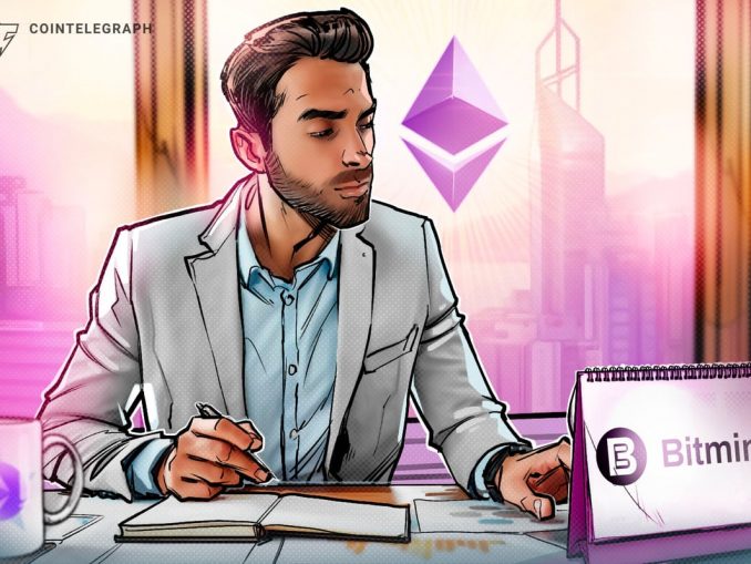 Bitmine Immersion Pushes Ether Holdings Near 5M ETH