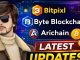 Bitpixl Mining Byte Blockchain Arichain Latest Updates Today Full Details Guide
