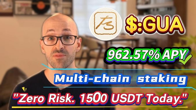 Earn 963% Annual Yield with GUA Staking! Simple, No-Risk Mining Guide