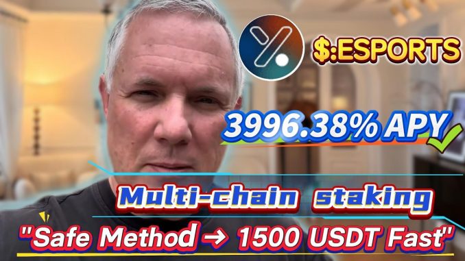 No-Risk ESPORTS Staking: Achieve 3996.38% Annual Yield Easily! The Simplest Mining Guide