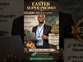 Research Thesis AI Tools Mastering+ Biostatistics Beginners Class+ SPSS Data Analysis Training.