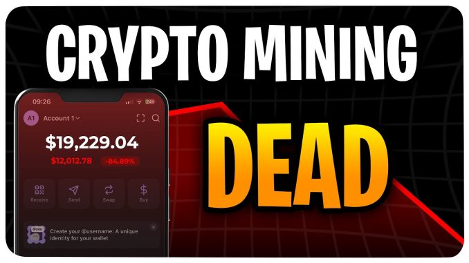 What to Do Instead Of Crypto Mining in 2026!
