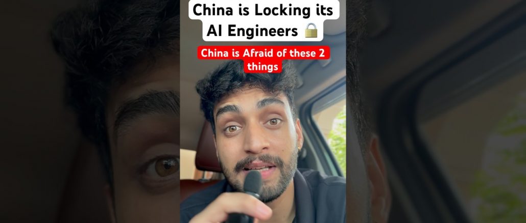 China is Locking its AI Engineers #ai #chinavsusa #aimodel #deepseekai #claude #ainews