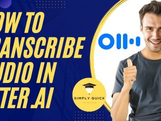 How to Transcribe Audio in Otter.ai (Beginner Walkthrough) 2026