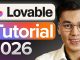 Lovable Full Tutorial for Beginners 2026: How to Use Lovable