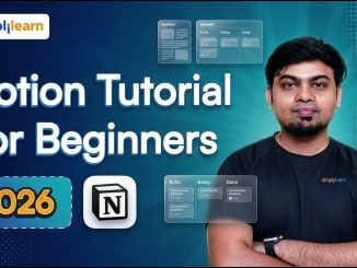 Notion Tutorial For Beginners 2026 | Introduction To Notion | Notion AI For Beginners | Simplilearn