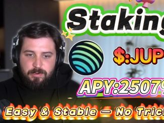 🔥 Solana mining for beginners! JUP staking with zero-risk steps and stable 2506.83% APY profits!