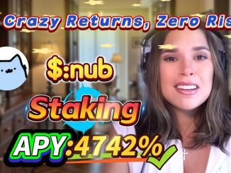 🧠 Solana staking for beginners — real nub mining with stable 4741.81% APY returns!