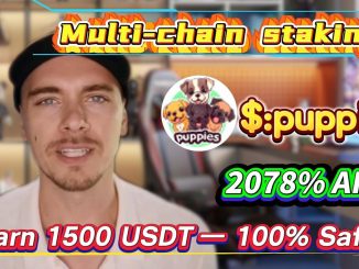 Want 2077.69% Annual Yield? puppies Staking, Step-by-Step Guide, No-Risk