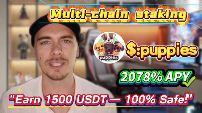 Want 2077.69% Annual Yield? puppies Staking, Step-by-Step Guide, No-Risk