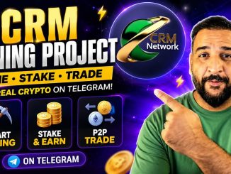 CRM Mining Project | Start FREE Crypto Mining on Telegram | CRM Network Full Guide 2026