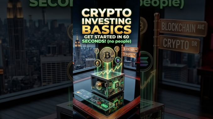 Crypto Investing Basics (Simple Guide for Beginners in 2026)
