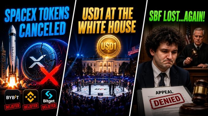 Crypto News 16.06.26: SBF STAYS IN PRISON | TRUMP, UFC AND USD1 | BTC BOUNCES BACK TO $65K