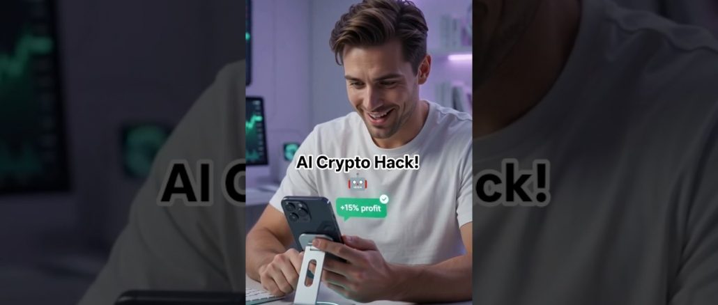 How Beginners Use AI to Trade Crypto in 2026 📈 #shorts
